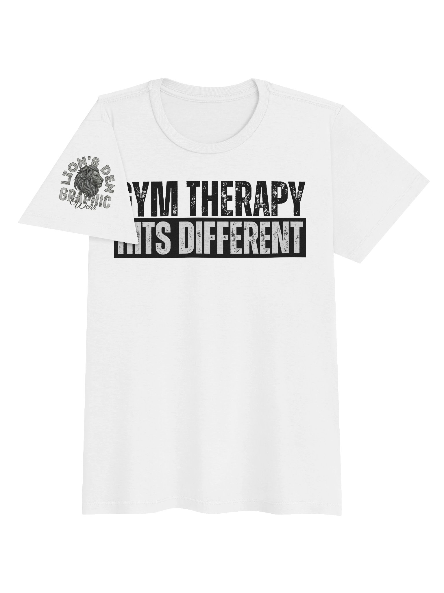 Gym Therapy Hits Different Women's T-Shirt product image (15)