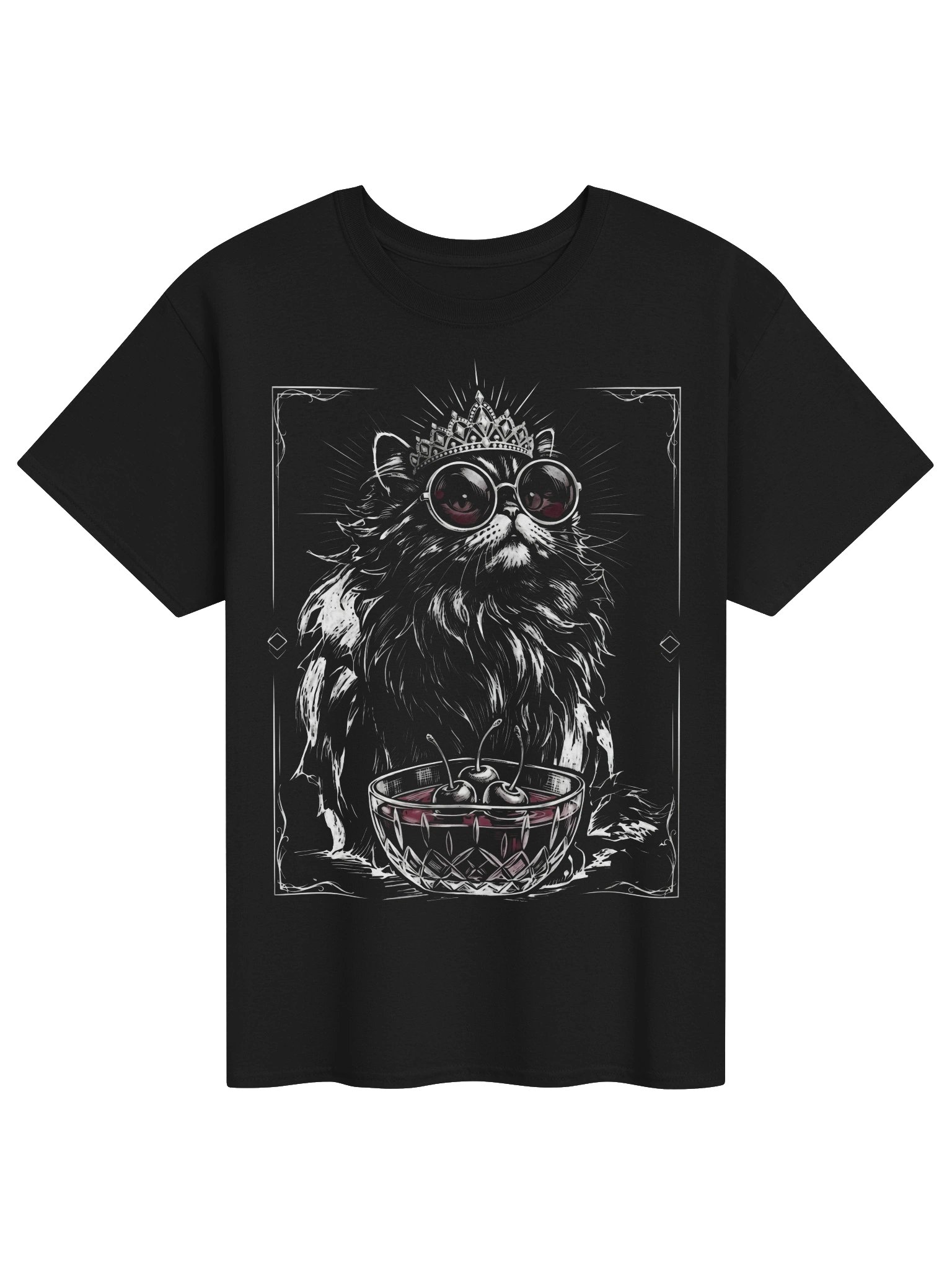 Regal Cat Crown Tee product image (1)