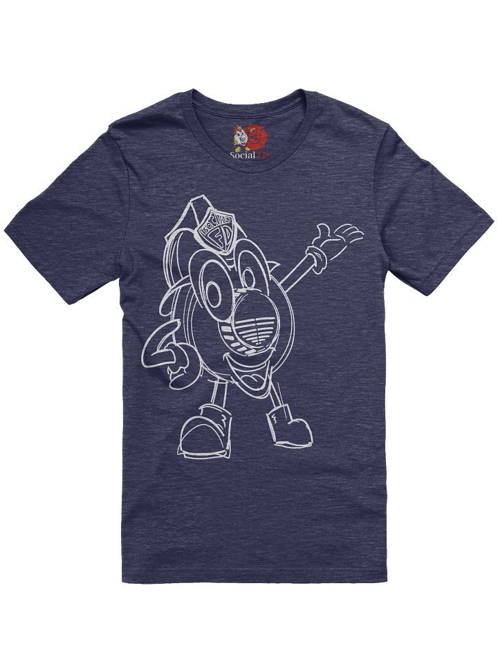 Smokey Line Art T-Shirt product image (25)