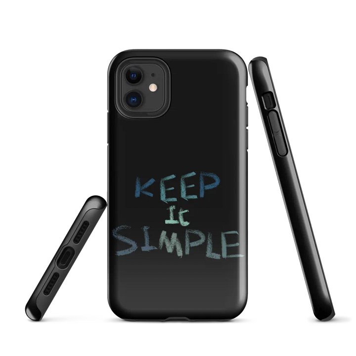 Simplicity iPhone® Tough Case product image (1)