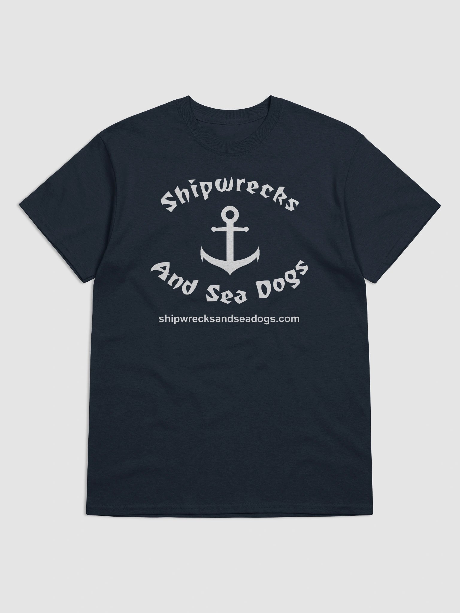 Shipwrecks and Sea Dogs Reverse Logo T-Shirt product image (29)
