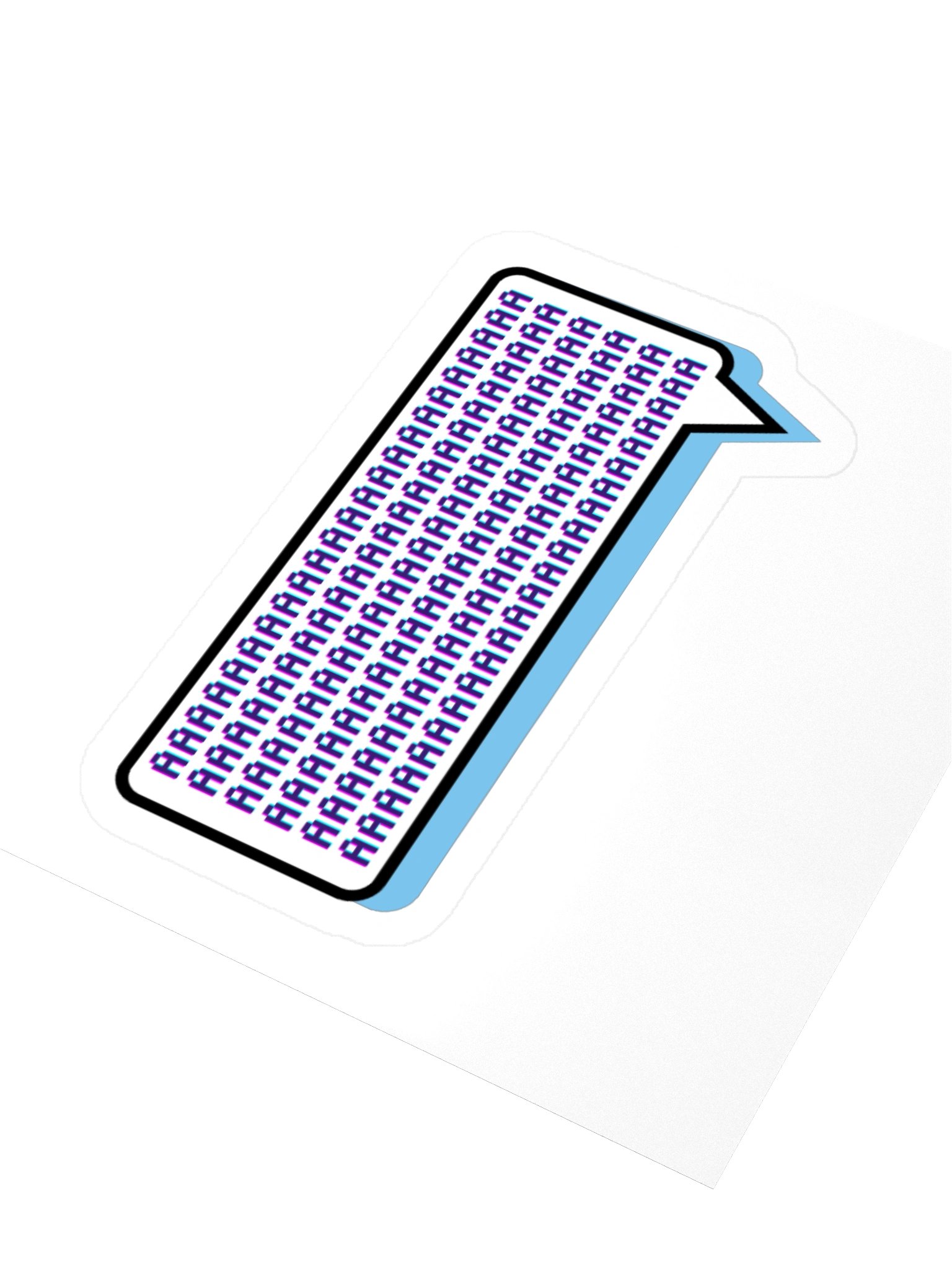 Screaming Into the Void Kiss Cut Sticker product image (5)