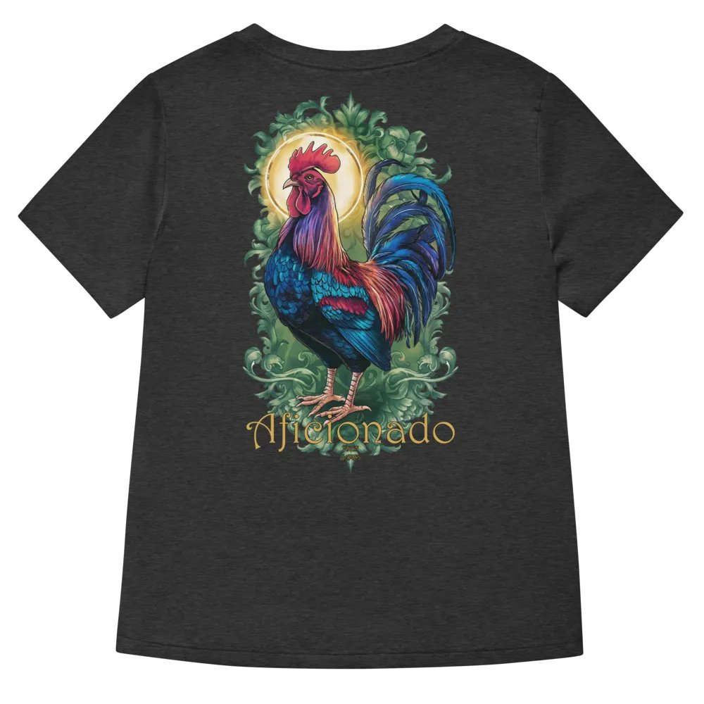 Back Print V-Neck women's cock aficionado T-shirt product image (39)