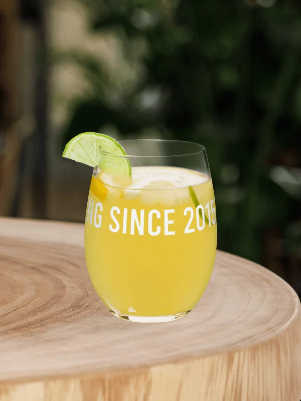 'Canceling Since 2015' Stemless Wine Glass product image (3)