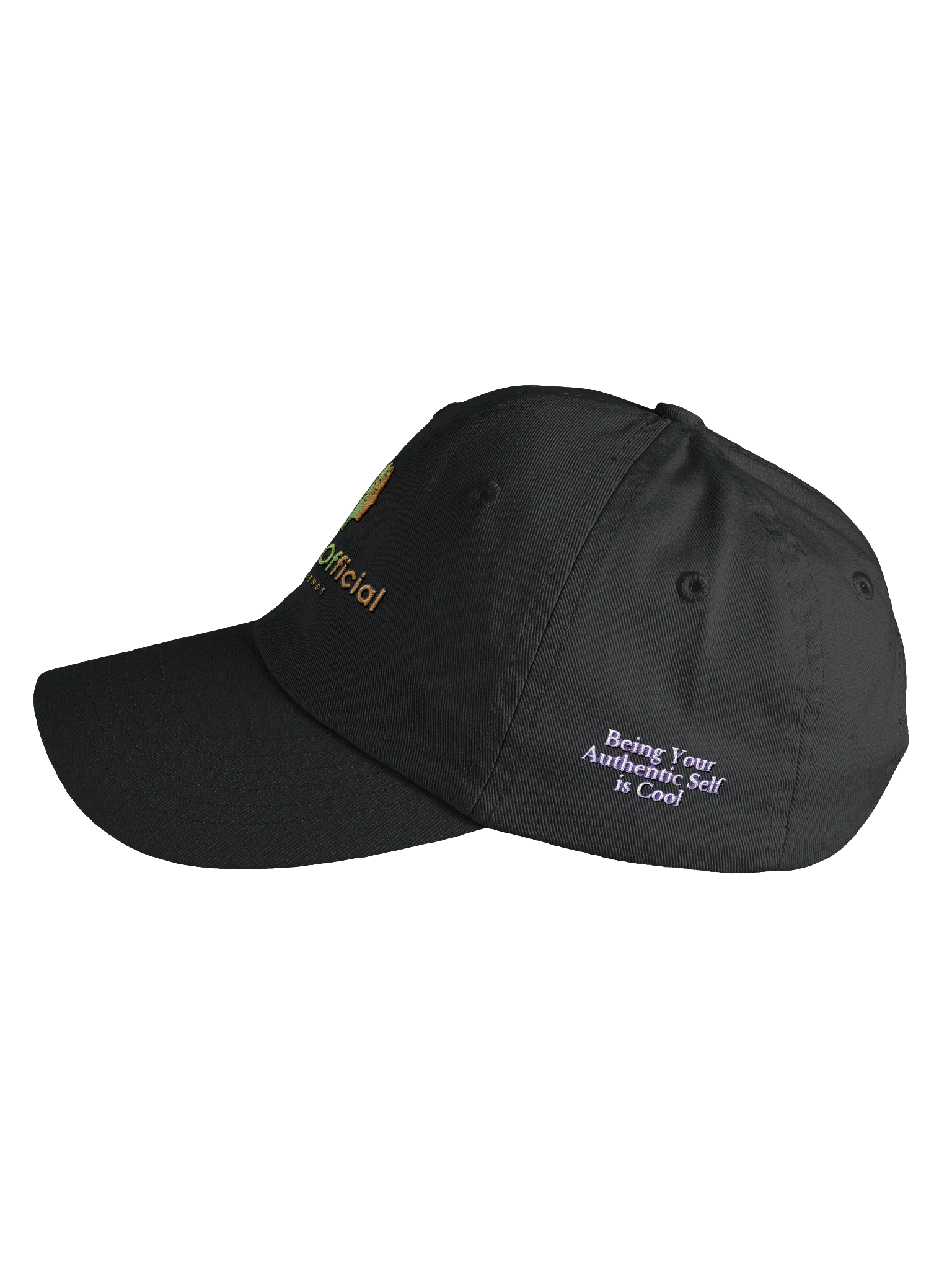 WigganOfficial “Being Your Authentic Self Is Cool” Valucap Youth Biowashed Hat product image (3)