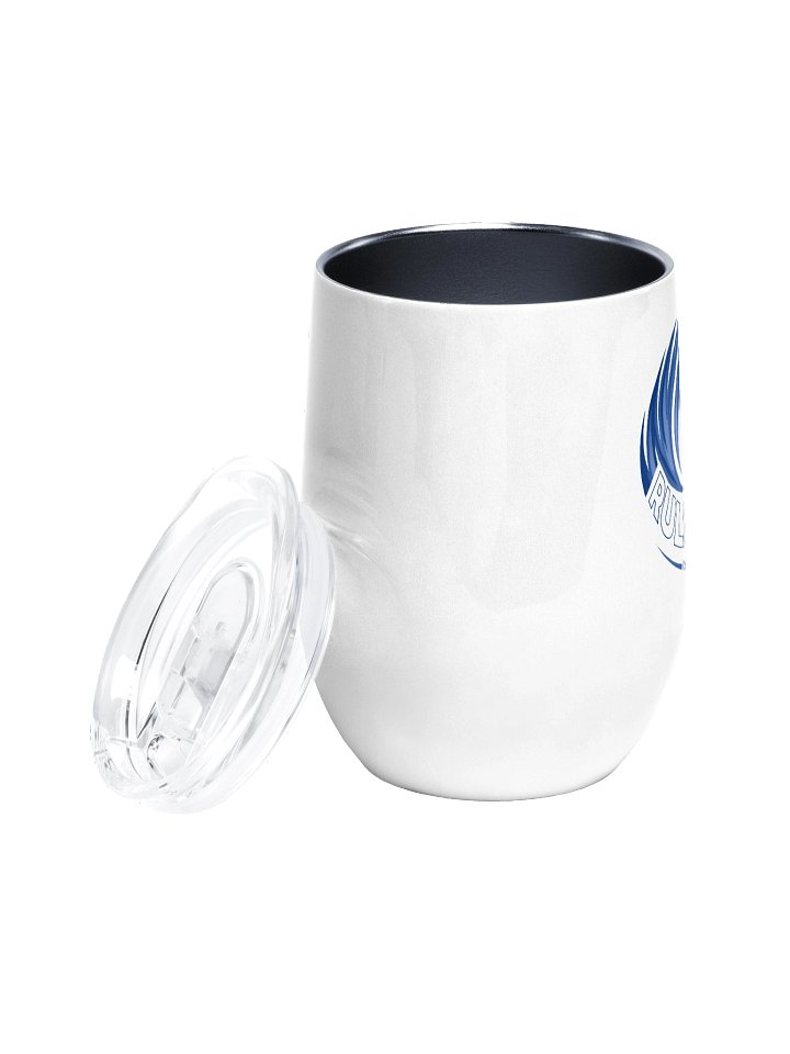 Rule #7 Wine Tumbler Blue and White product image (2)