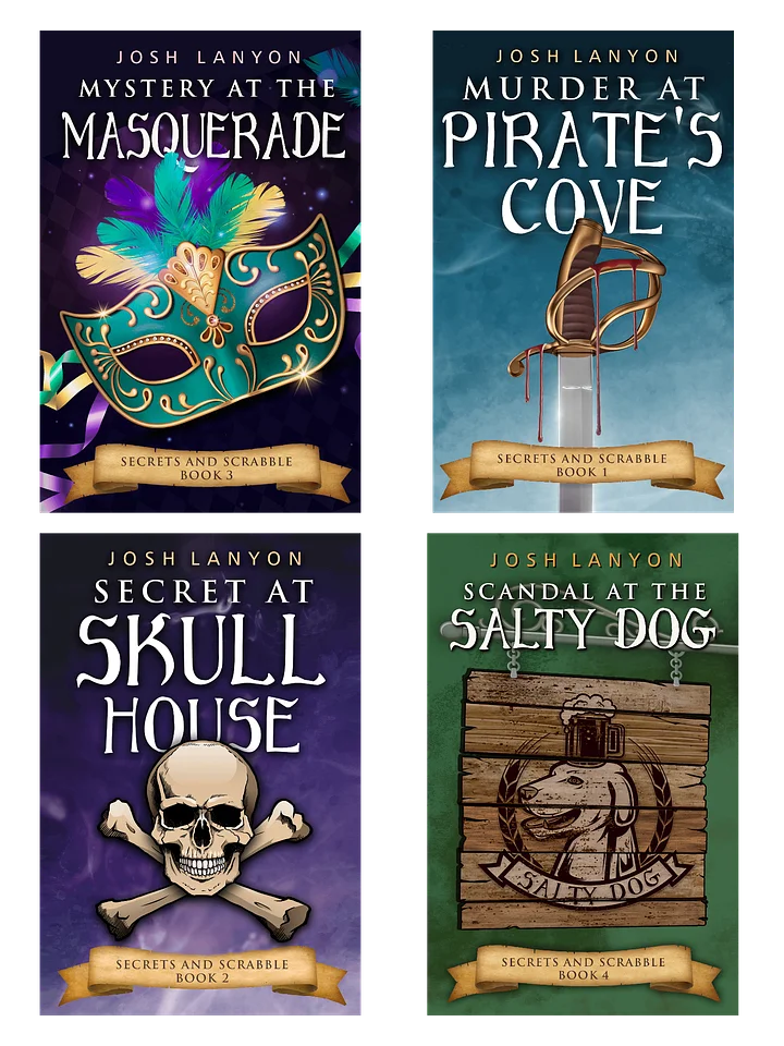 Secrets and Scrabble Ebooks  1-4 BUNDLE product image (1)