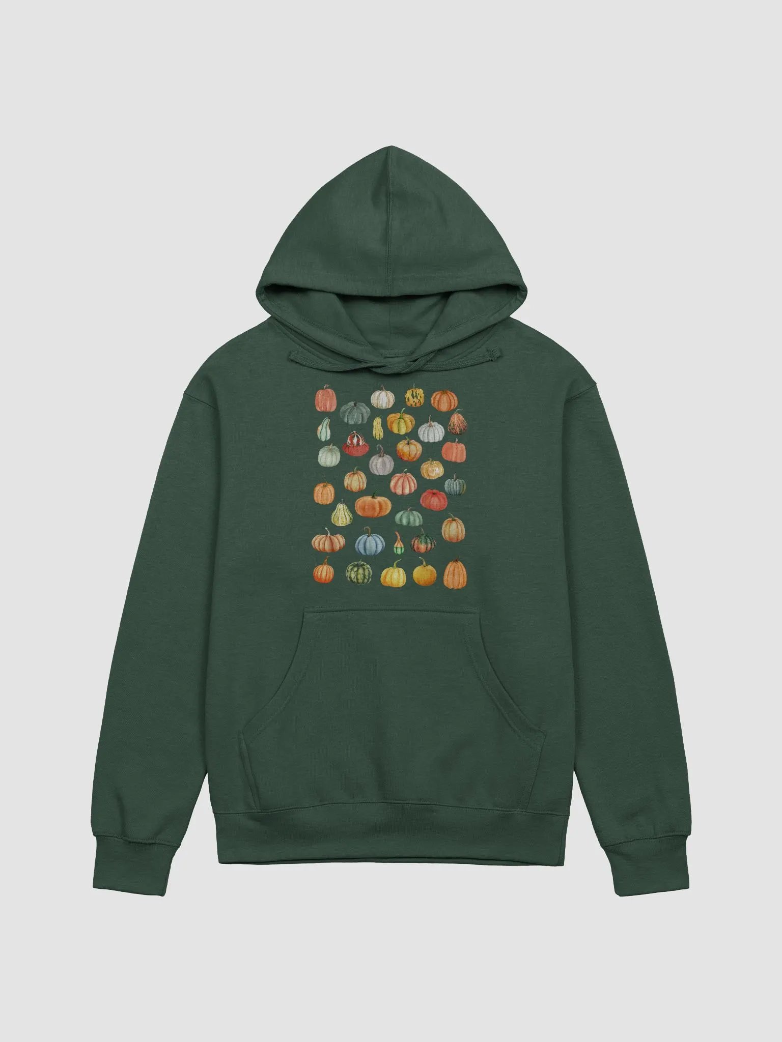 Watercolor Squash & Pumpkin Collage Adult Hoodie product image (1)