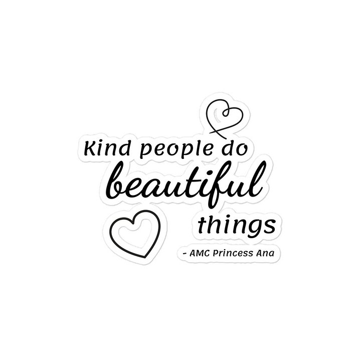 Kind people...STICKERS product image (2)