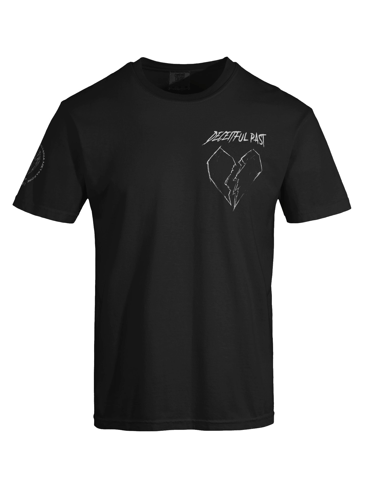 "Wounded Heart" Black T-Shirt product image (7)