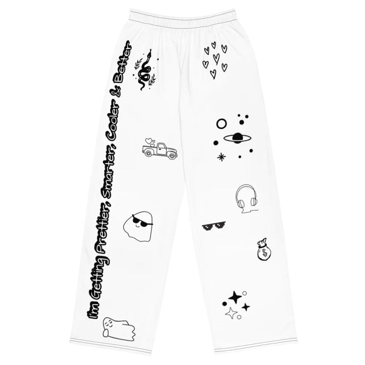 Crafty Vibes All-Over Wide-Leg Pants product image (1)