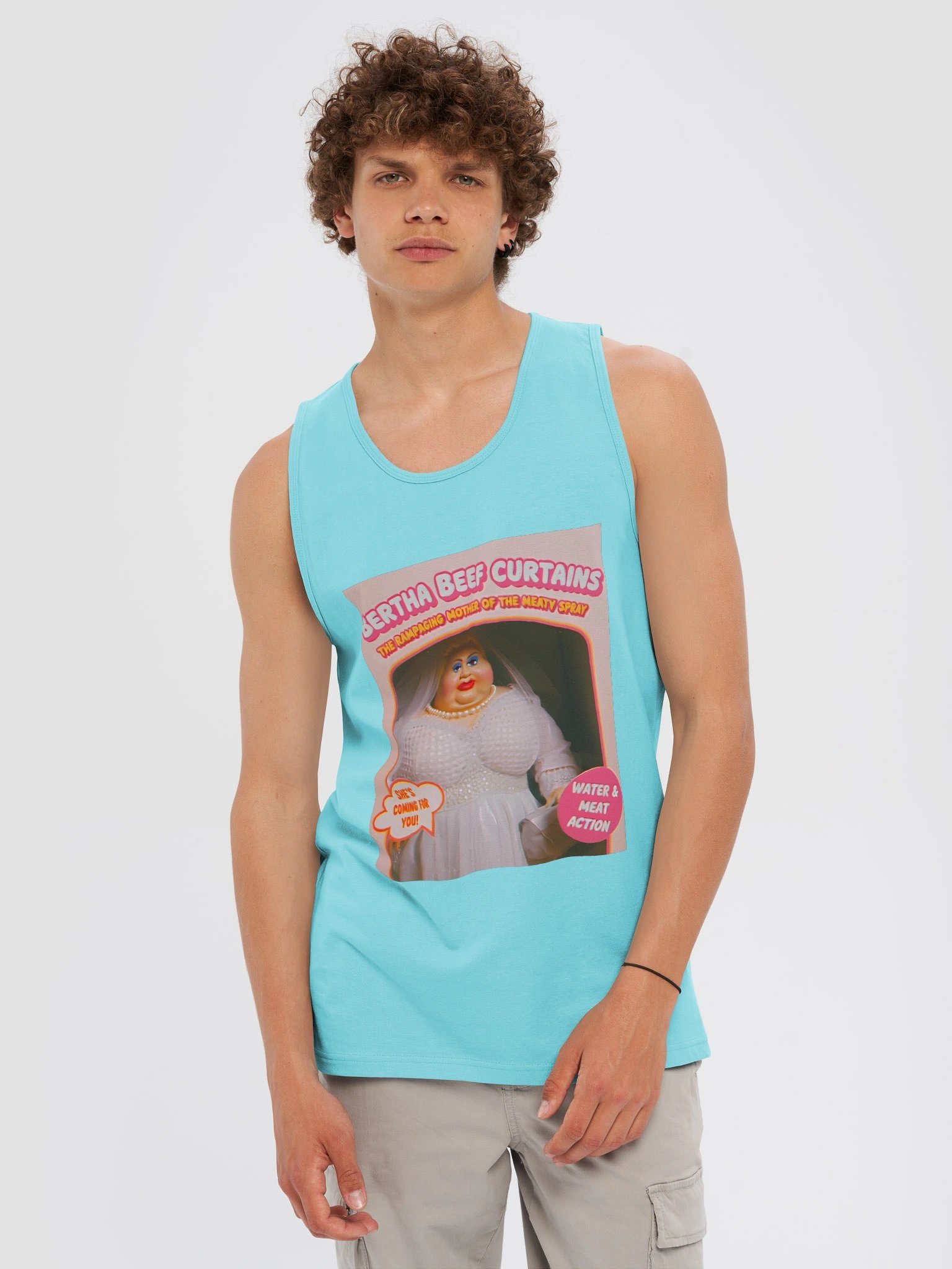 666 Toys | Bertha Beef Curtains | Cotton Heritage Men's Premium Tank Top product image (1)