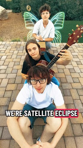 hiii we’re #satelliteeclipse and this is our song #onehotminute tell us what you think 🤘 #newband #teenband