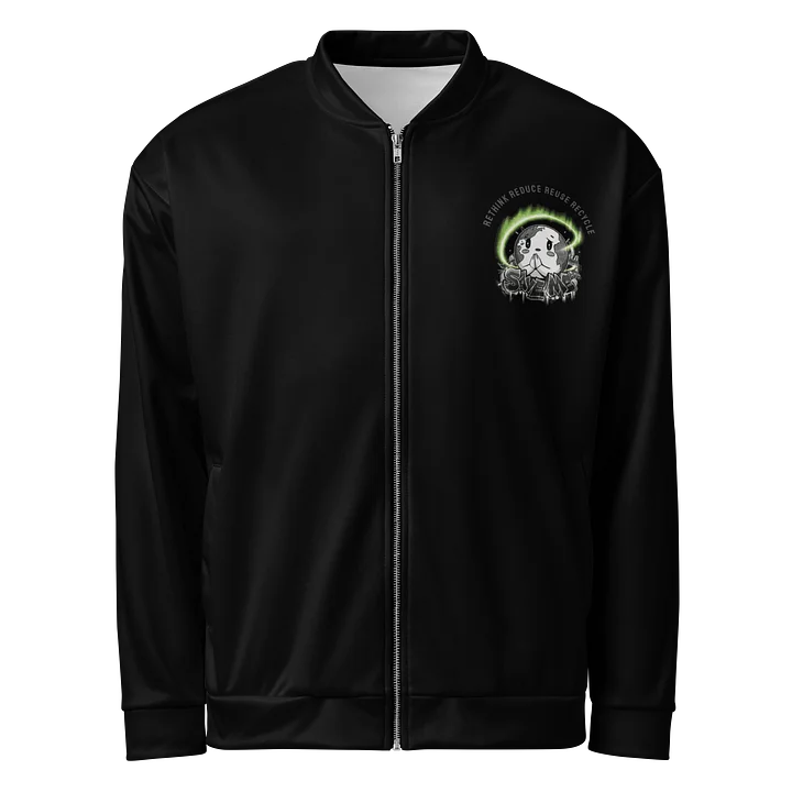 Save Me: A Plea from Planet Earth Bomber Jacket 🌍 product image (1)