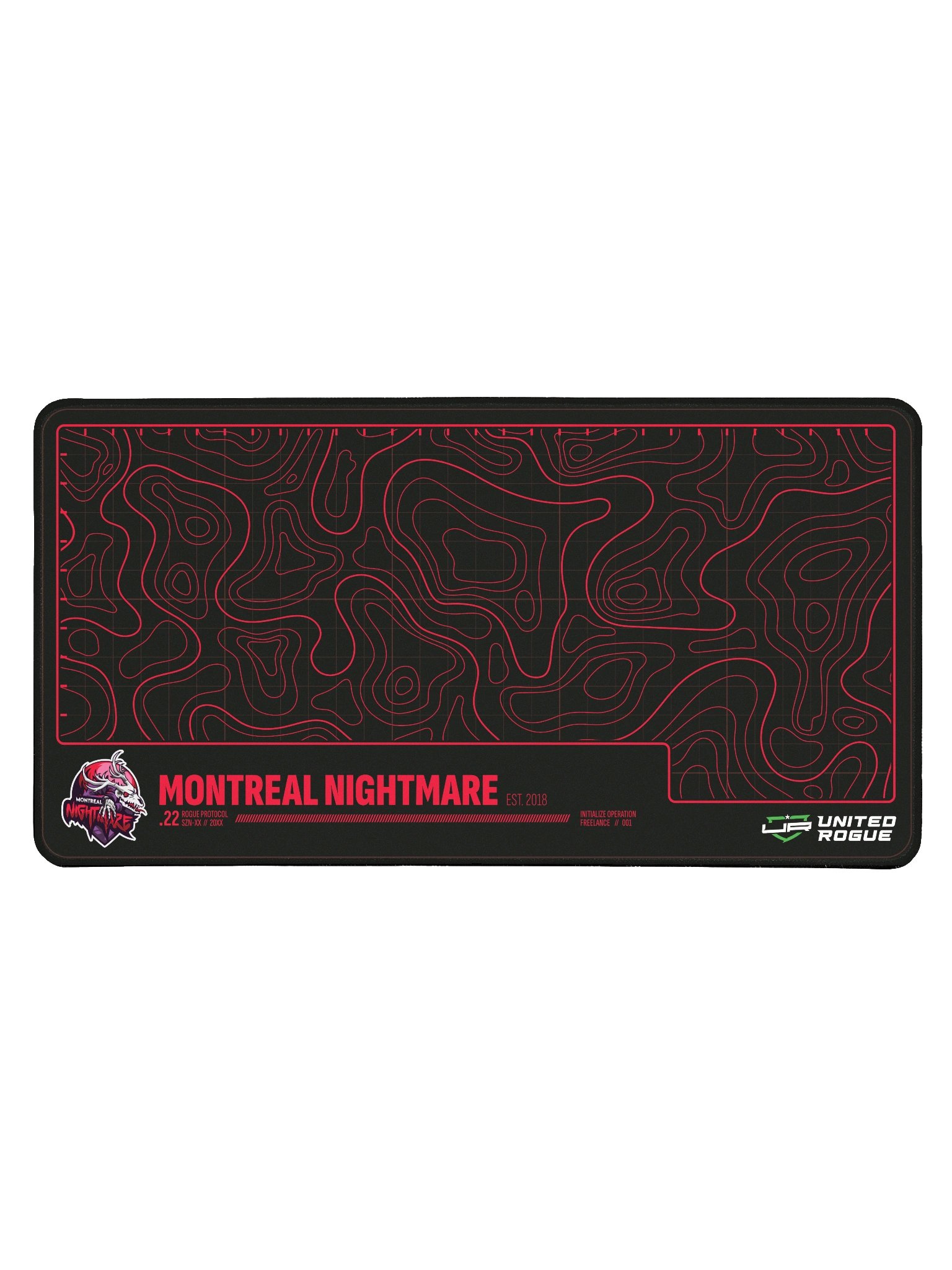 Montreal Nightmare Map Desk Mat product image (1)