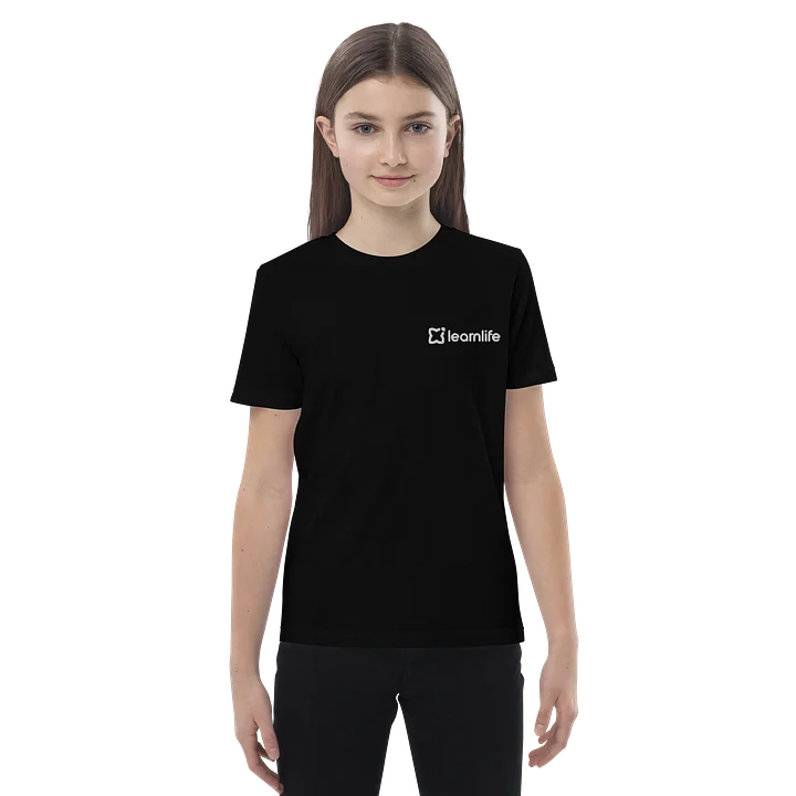 Kids Tee - Organic Embroidered - White Logo product image (2)