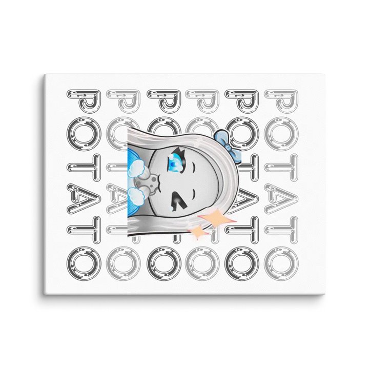 Enthusiastic Potato Canvas Print product image (1)