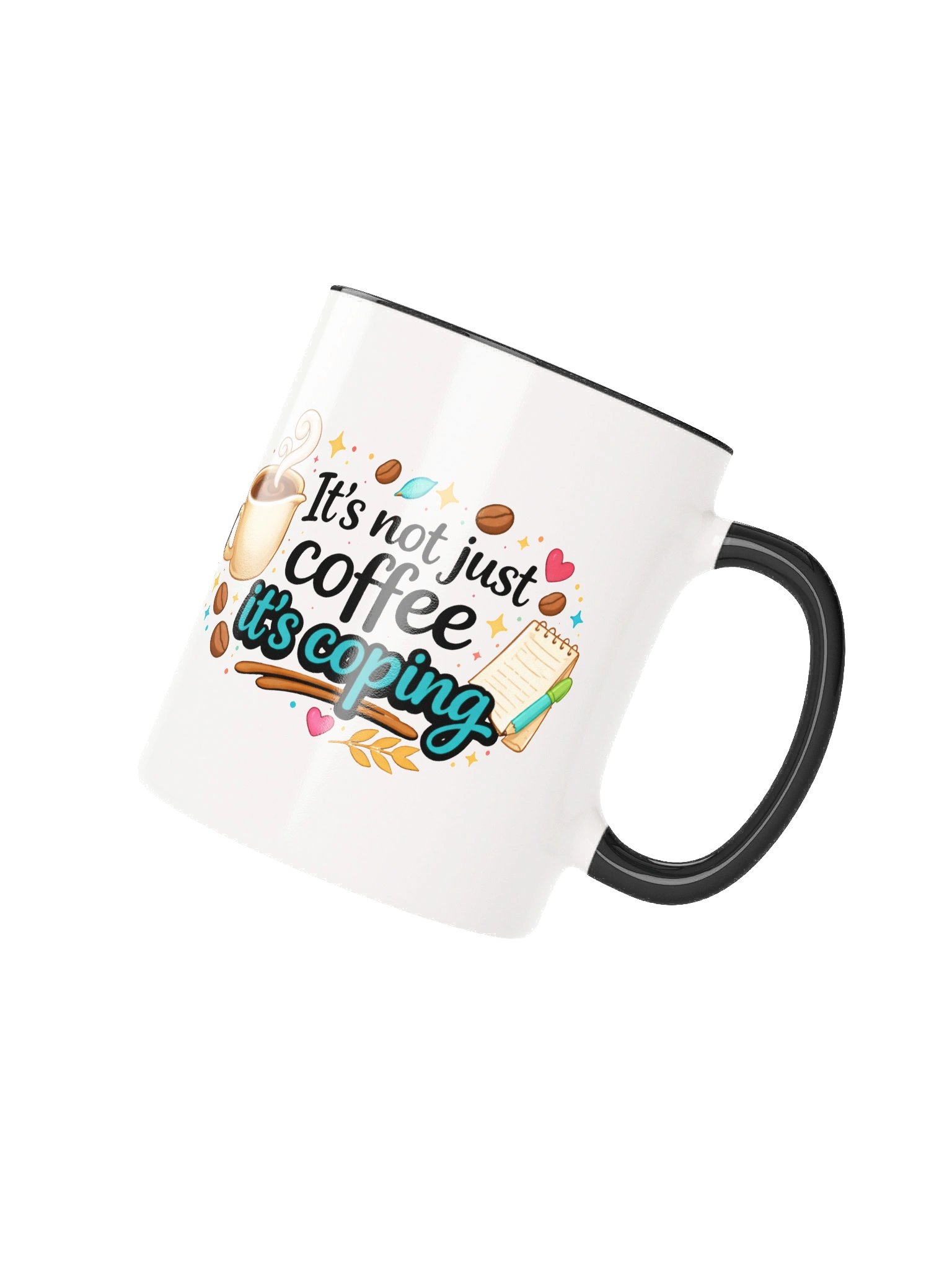It’s Not Just Coffee It’s Coping Ceramic Mug product image (3)