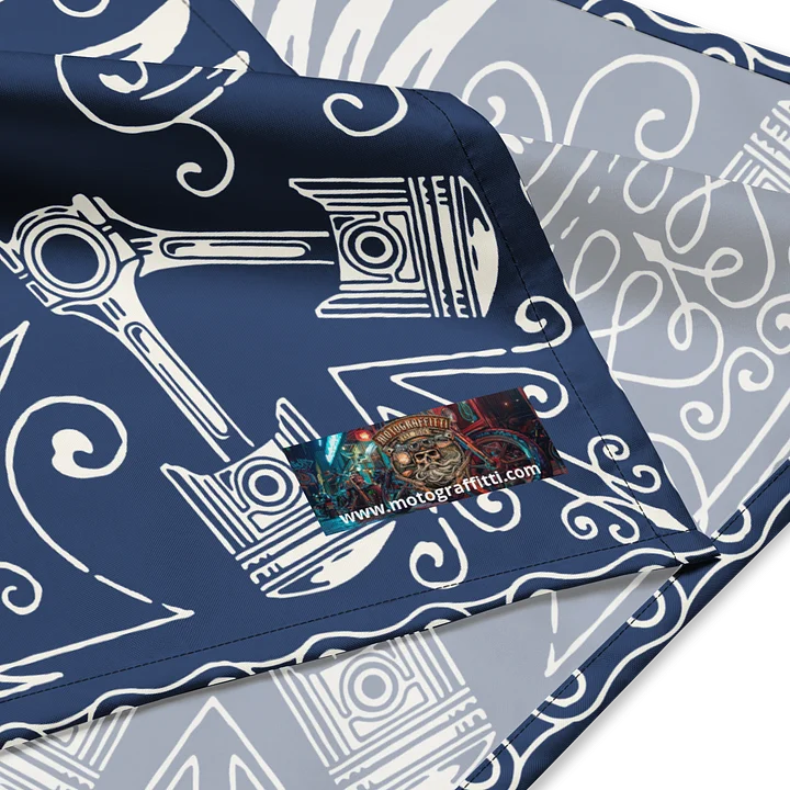 MötoGraffitti Biker Blues Bandana product image (2)