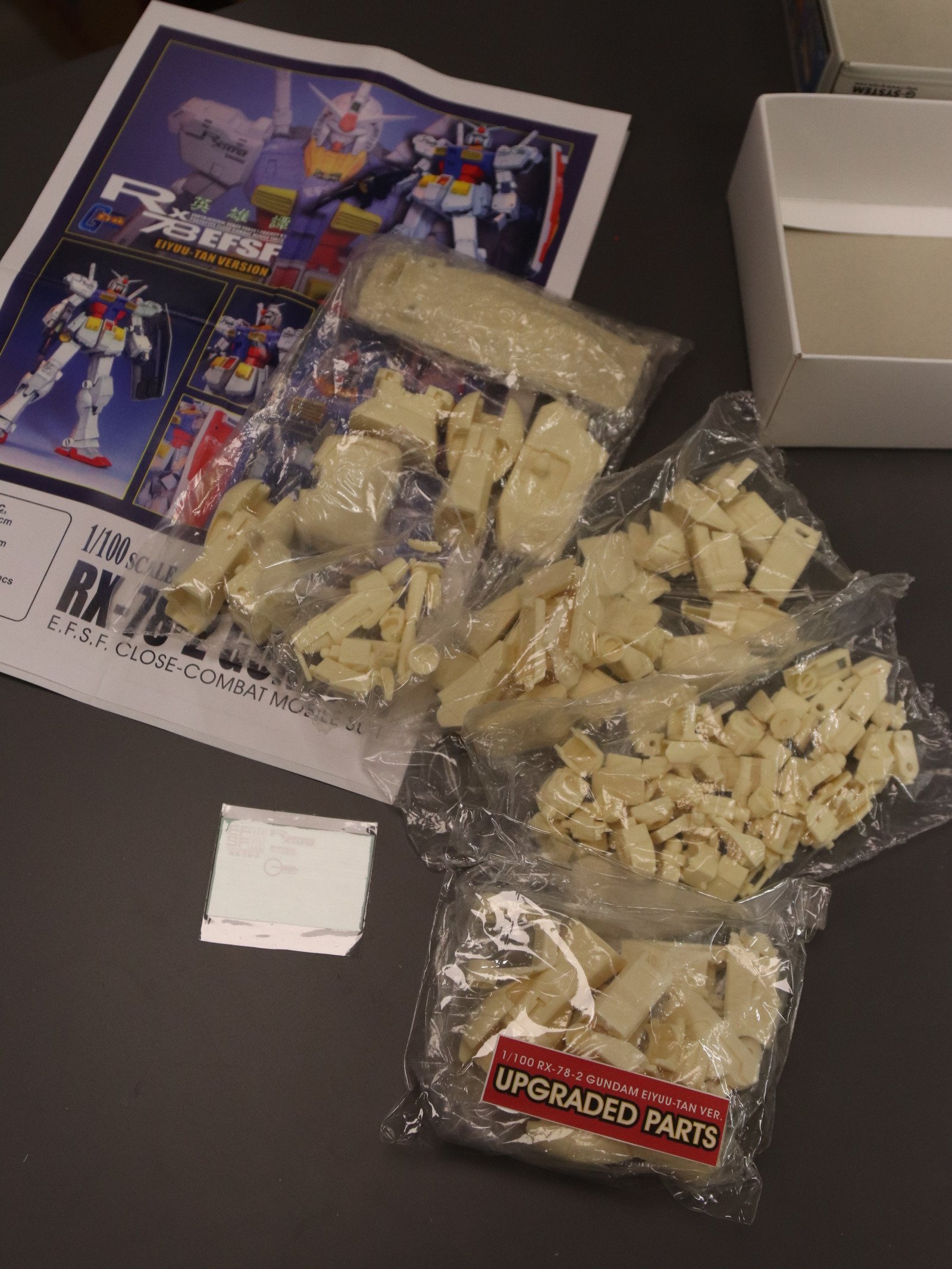 G System 1/100 RX-78-2 Gundam EIYUU-TAN Version with Upgraded Parts product image (2)