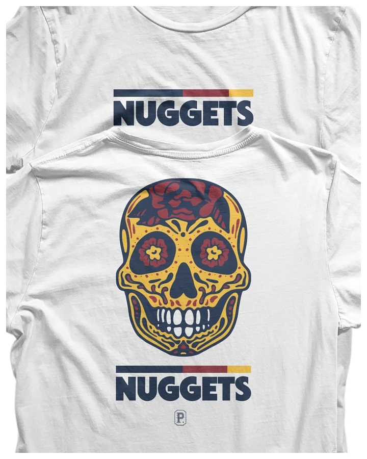 Nuggets Sugar Skull Premium Tee product image (2)