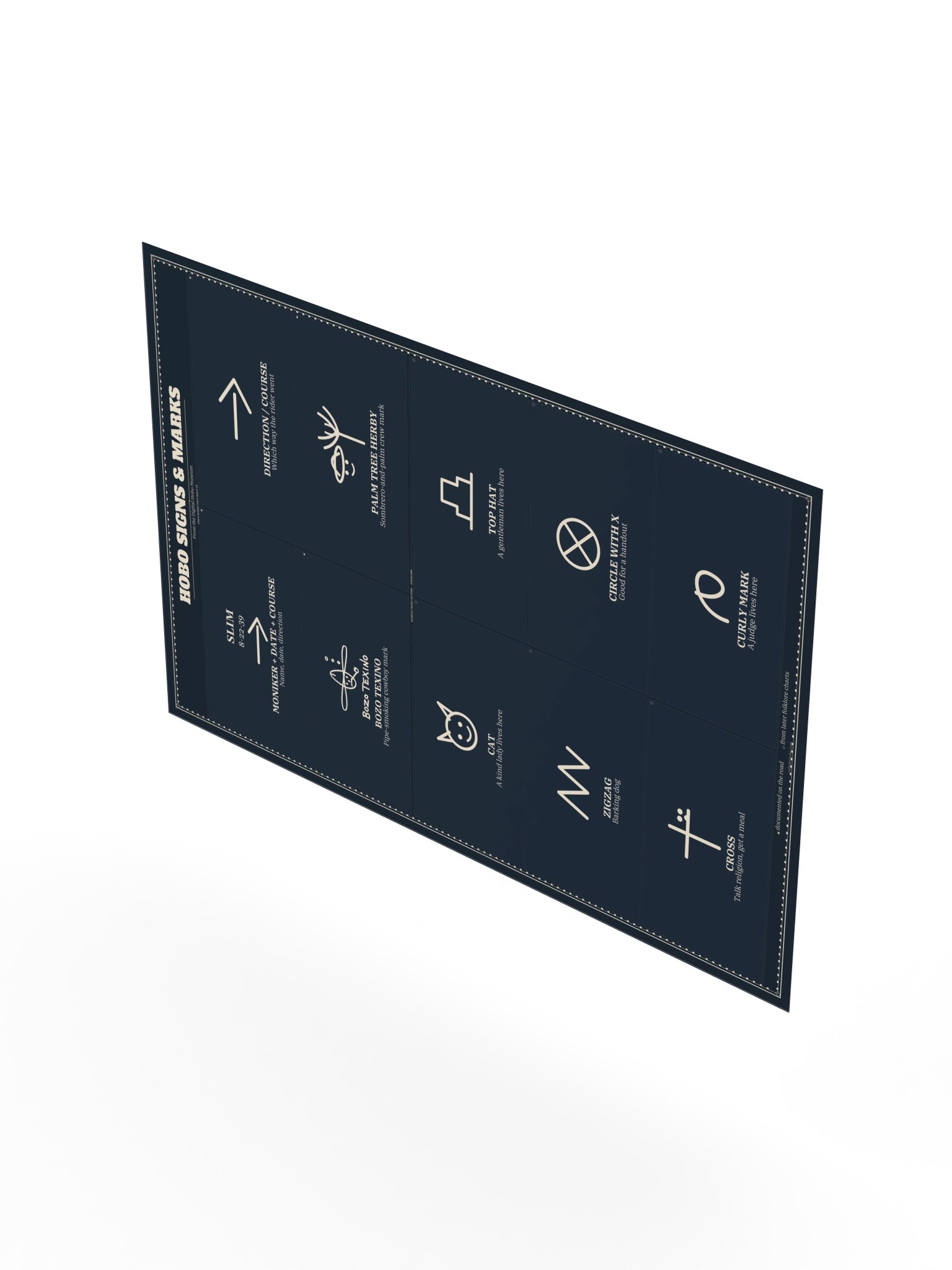 Hobo Signs & Marks Poster product image (8)