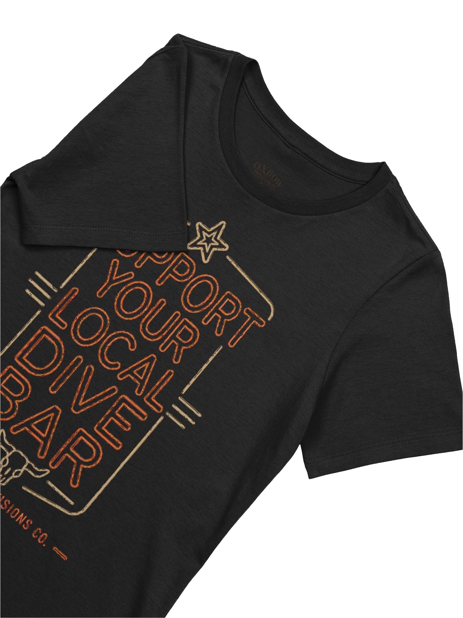 Support Your Local Dive Bar Boxy Tee product image (5)
