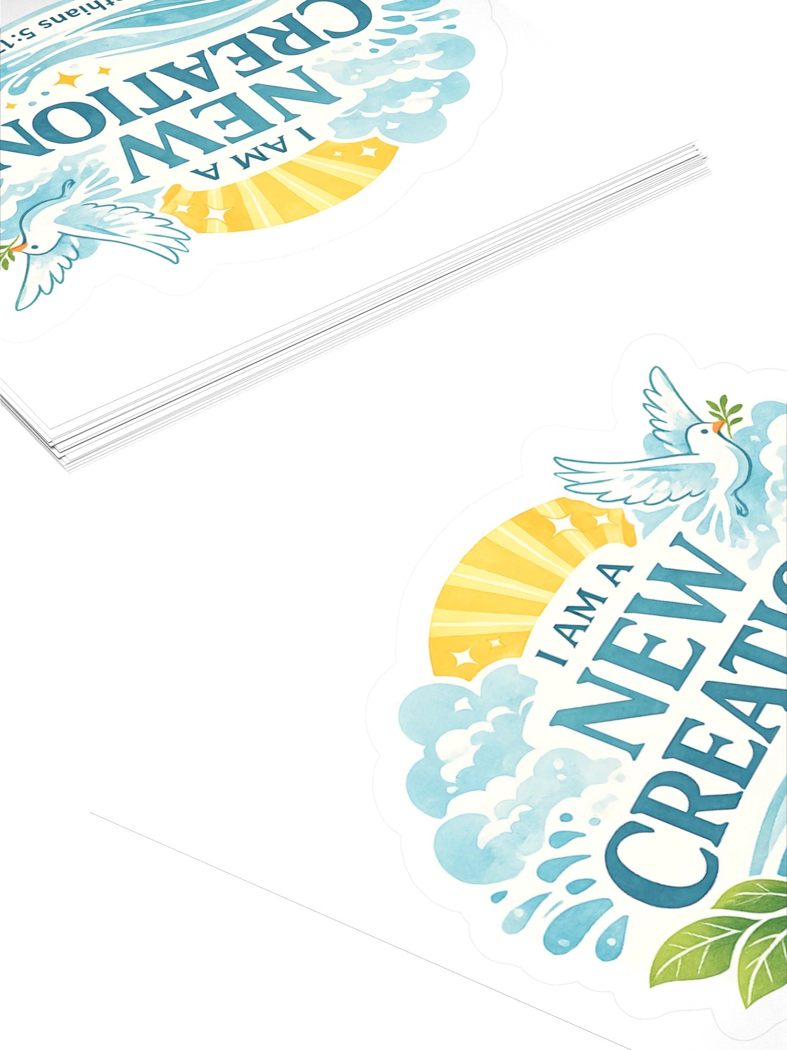 NEW CREATION - Sticker product image (4)