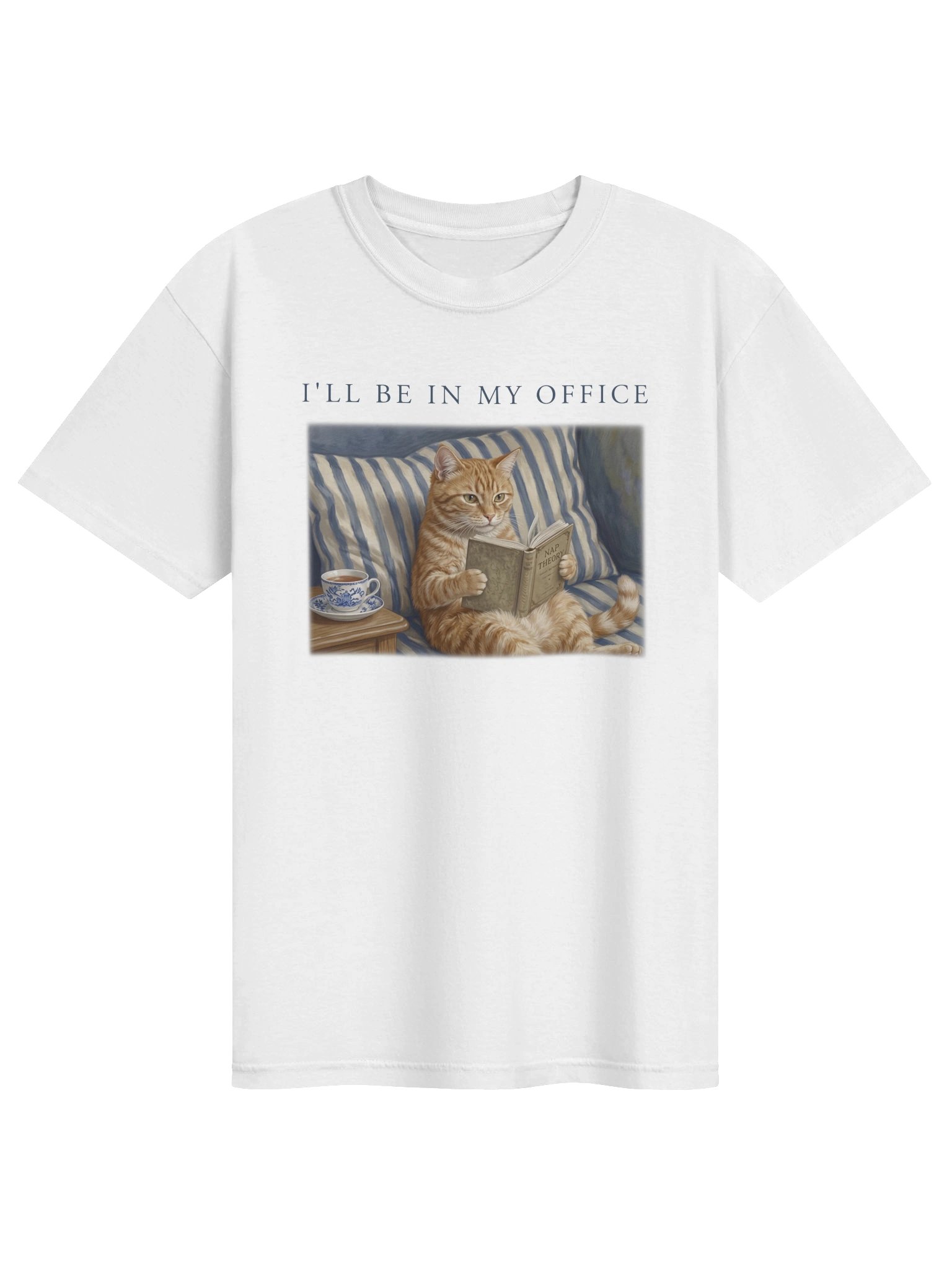 I'll Be In My Office" Comfort Colors Cat Graphic Tee product image (33)