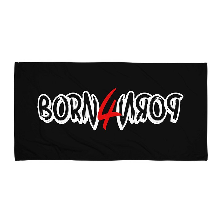 BORN4PORN 2 towel product image (1)