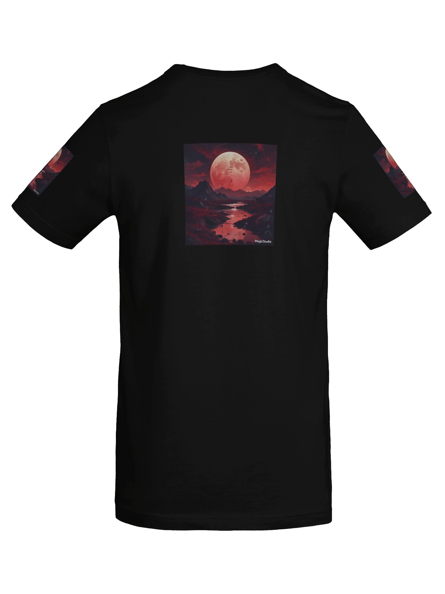 Crimson Moonlight T-Shirt product image (8)