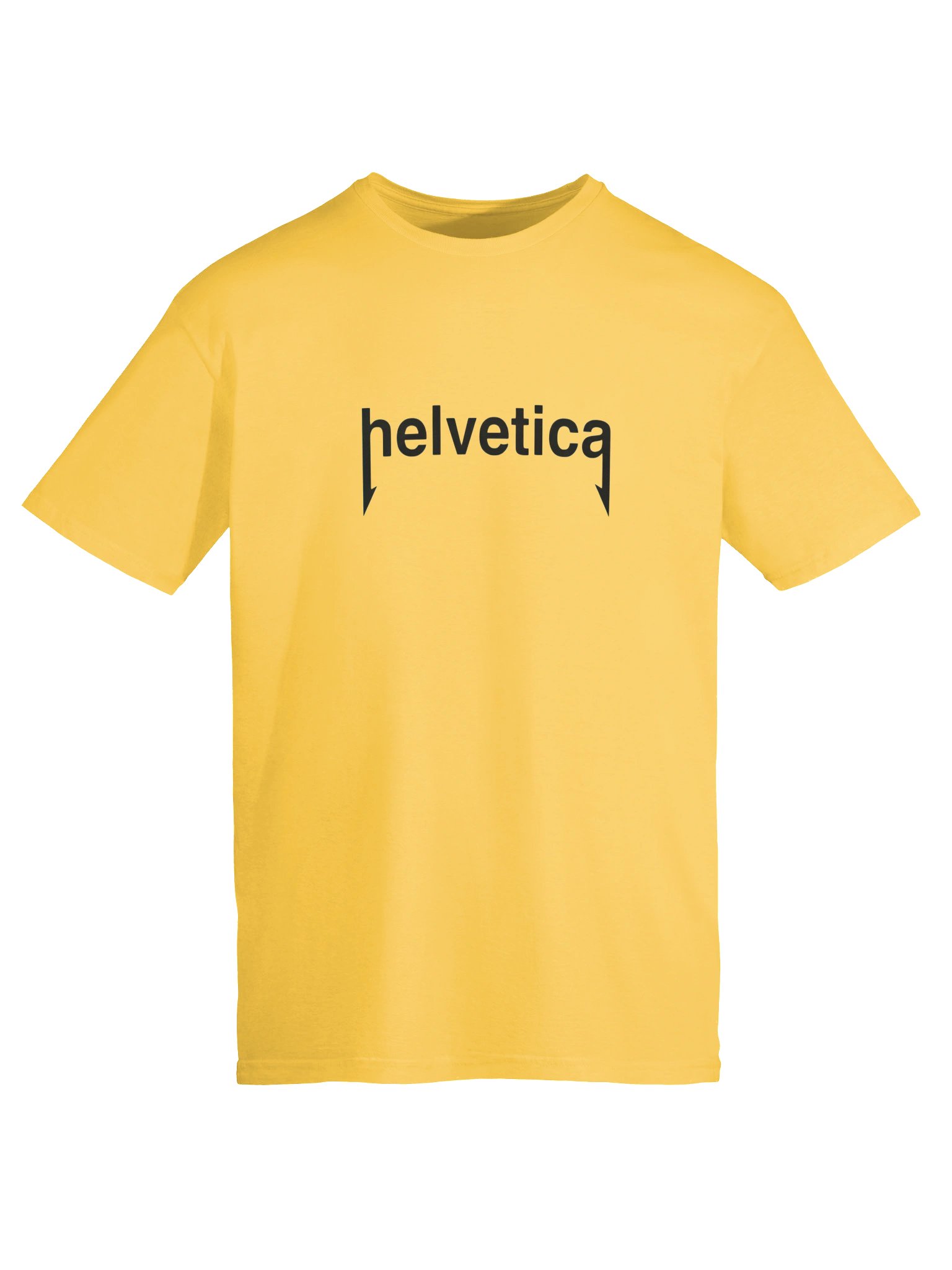 Helvetica Metallica — Typography Parody Shirt product image (3)