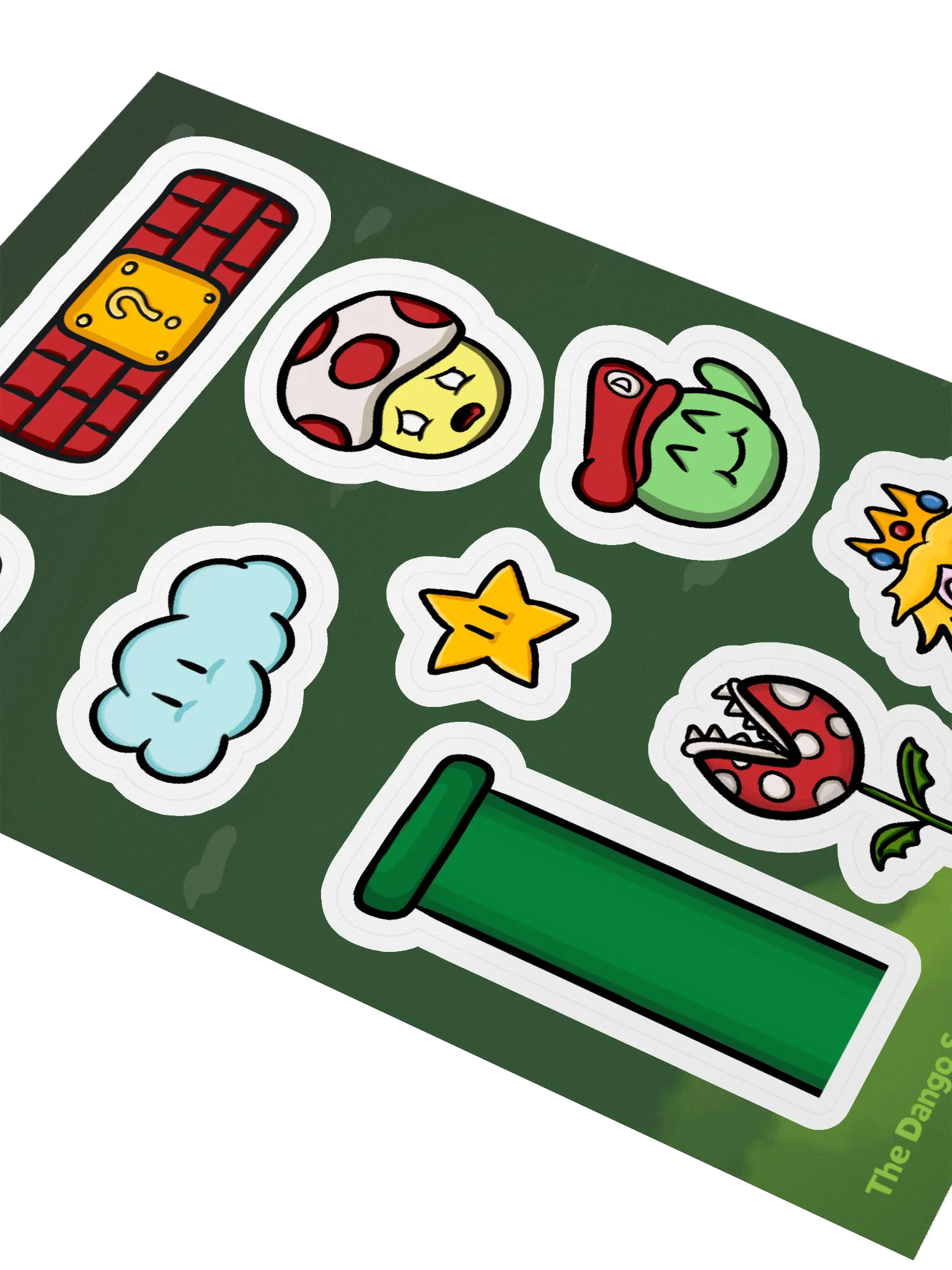 Dango Mario Set - Kiss Cut Sticker Sheet product image (3)