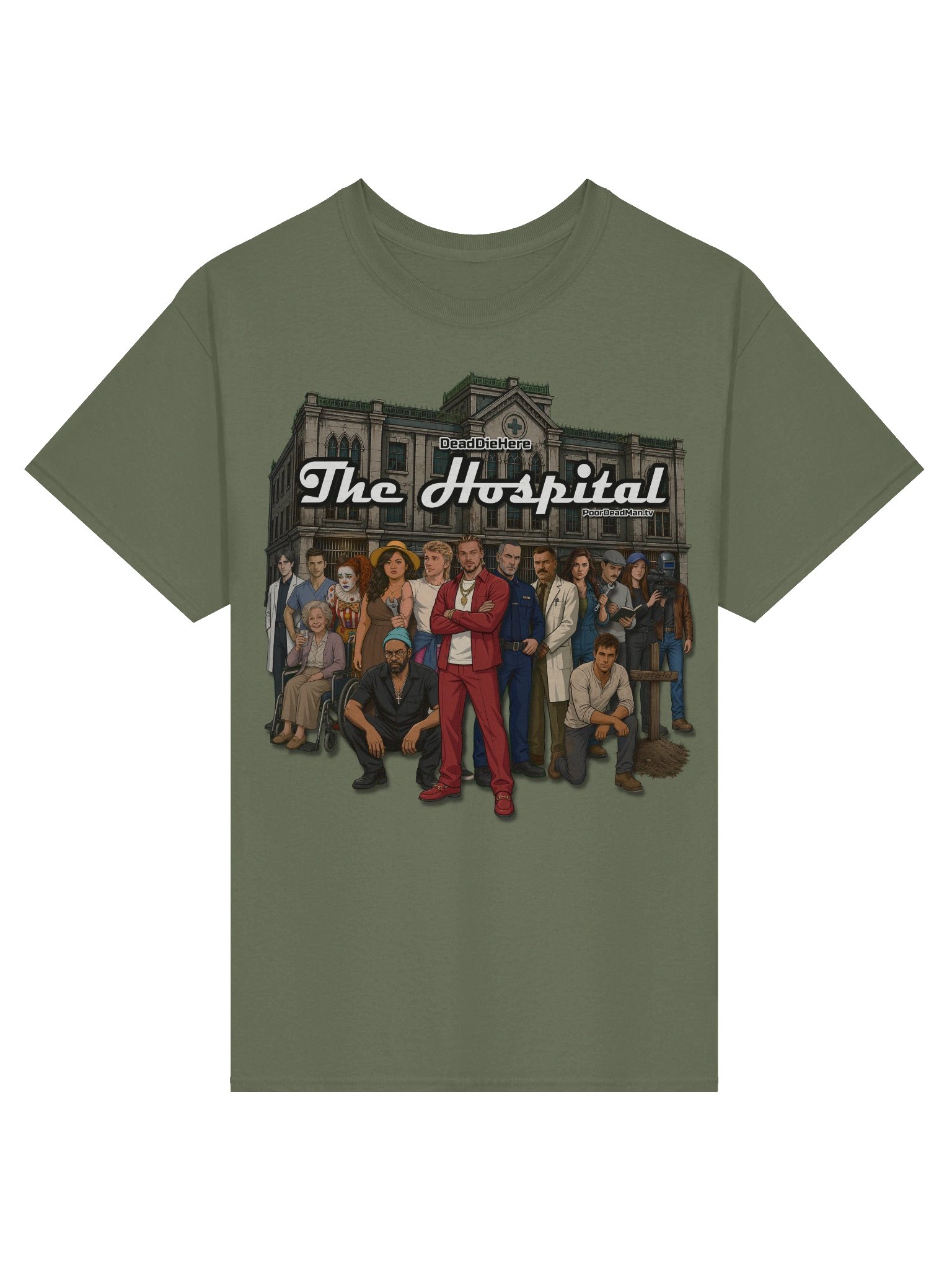 Dead Die Here: The Hospital Tee product image (1)
