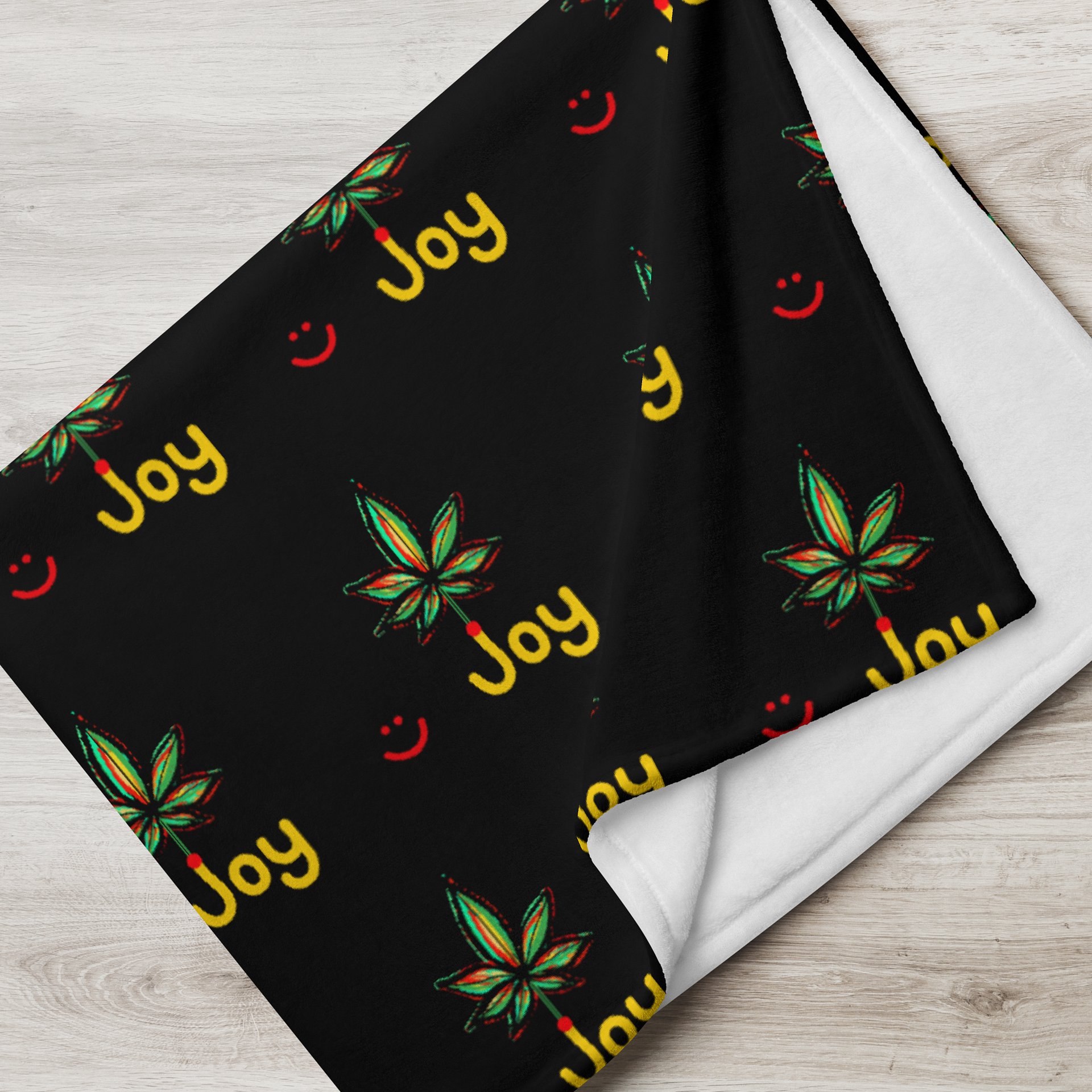 Joy Leaf Blanket product image (3)