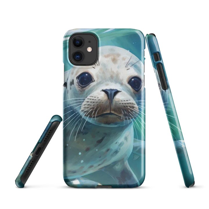 Whiskered Seal iPhone® Snap Case product image (2)