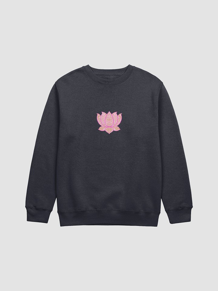 Lotus Elegance Crewneck Sweatshirt product image (1)