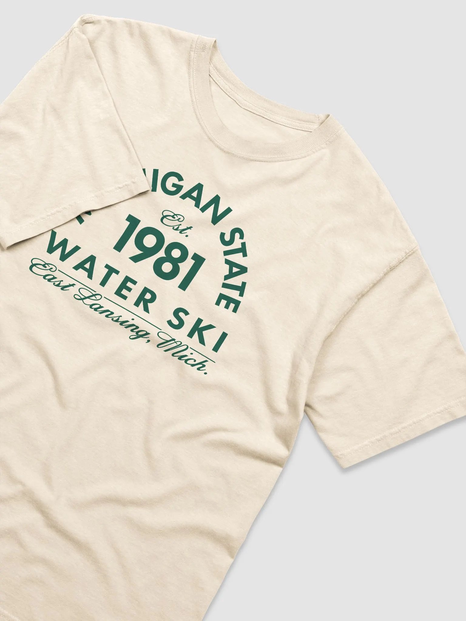 MSU Waterski Classic Tee product image (5)