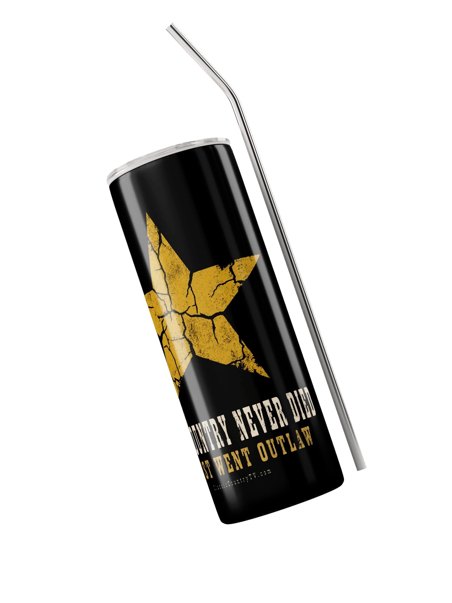 Cracked Star 20oz Tumbler — Classic Country TV | Drop 001 product image (3)