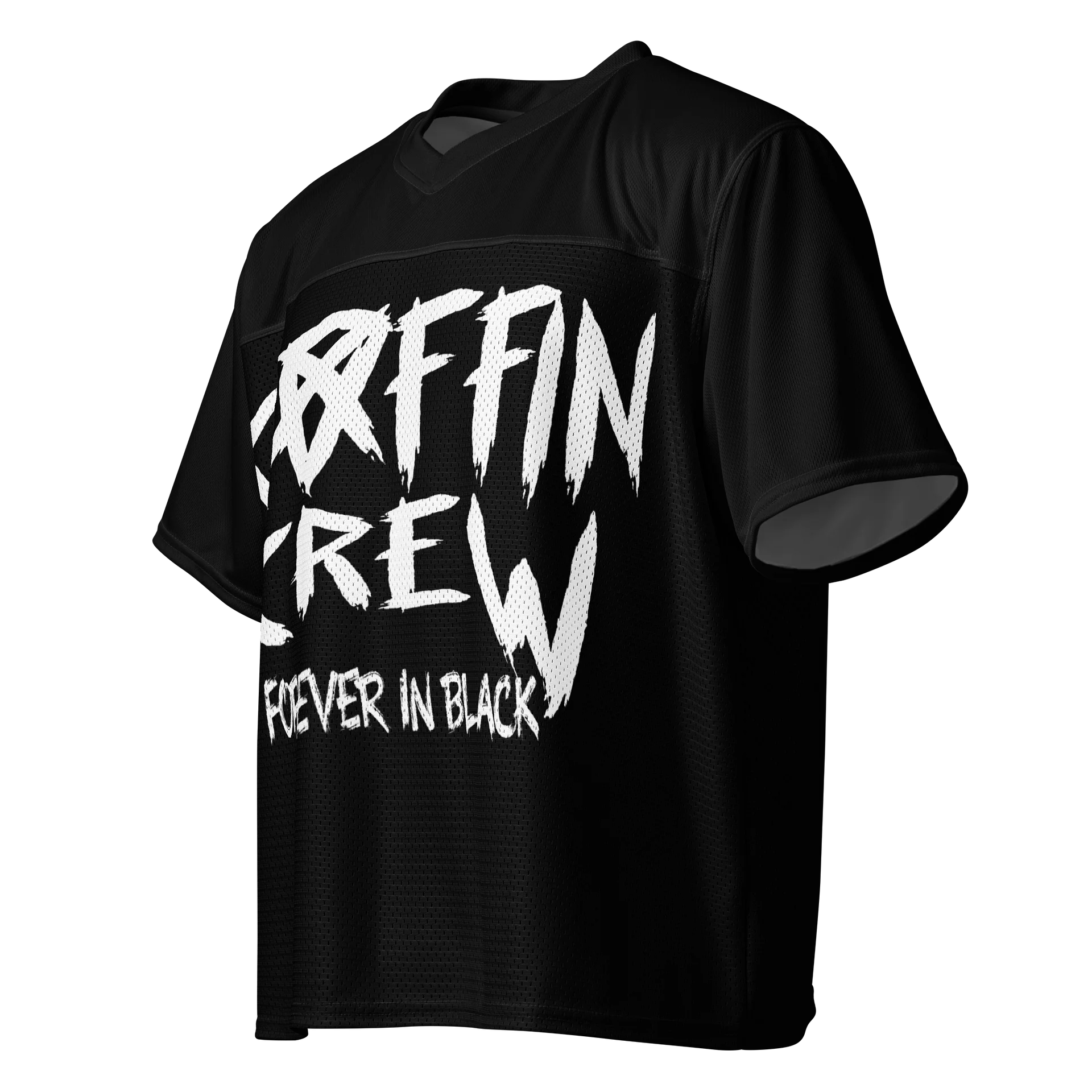 Forever In Black Football Jersey product image (2)