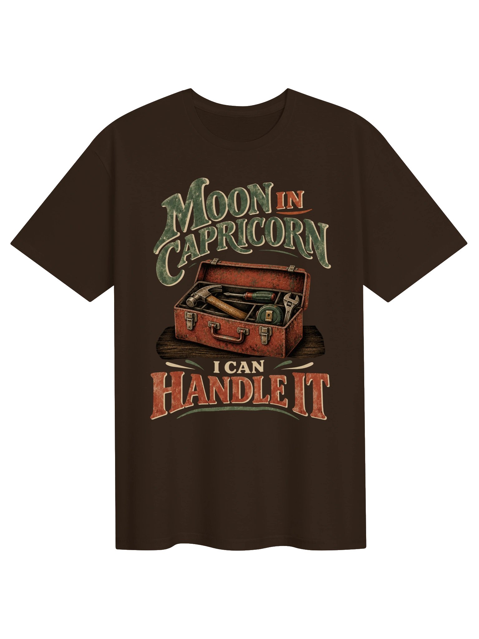Moon in Capricorn I Can Handle It Tee product image (1)