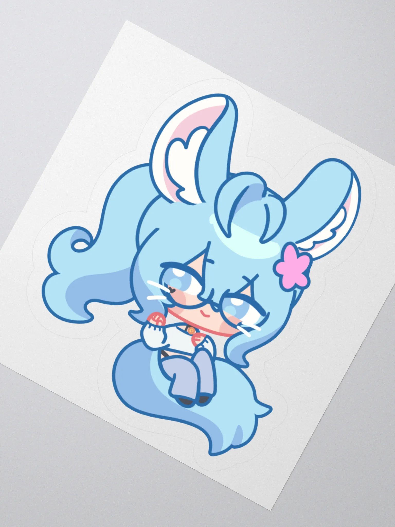 Laid back chibi sticker product image (2)