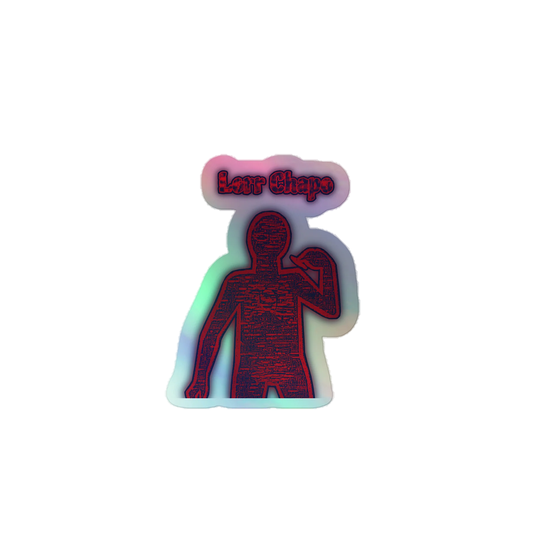 Lorr Chapo Red Stickers product image (1)