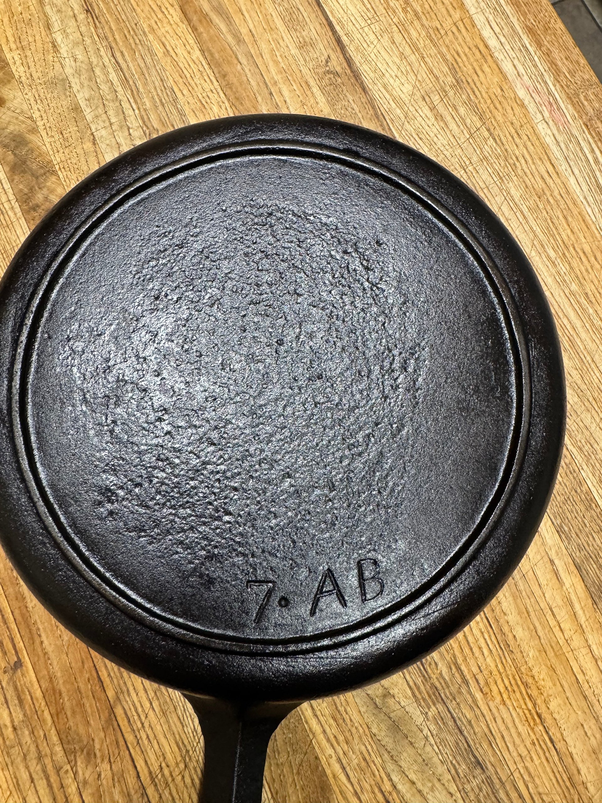 Vintage BSR Red Mountain #7 Skillet (7AB) product image (4)
