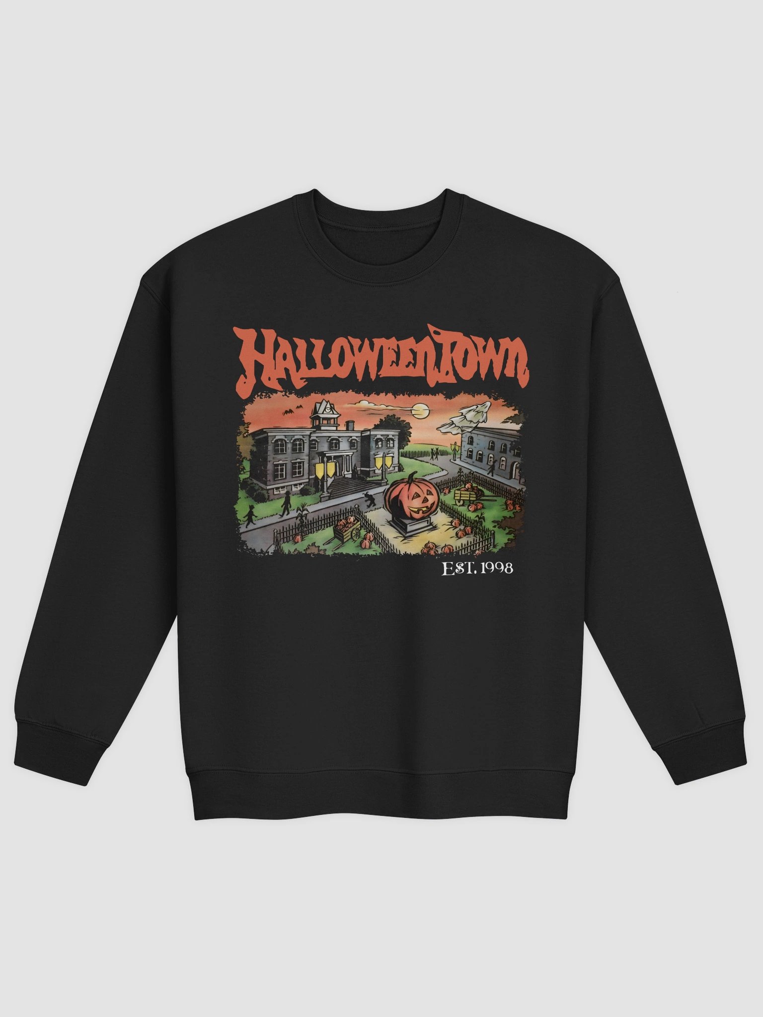 Halloweentown University Crewneck Sweatshirt 1B1 product image (1)