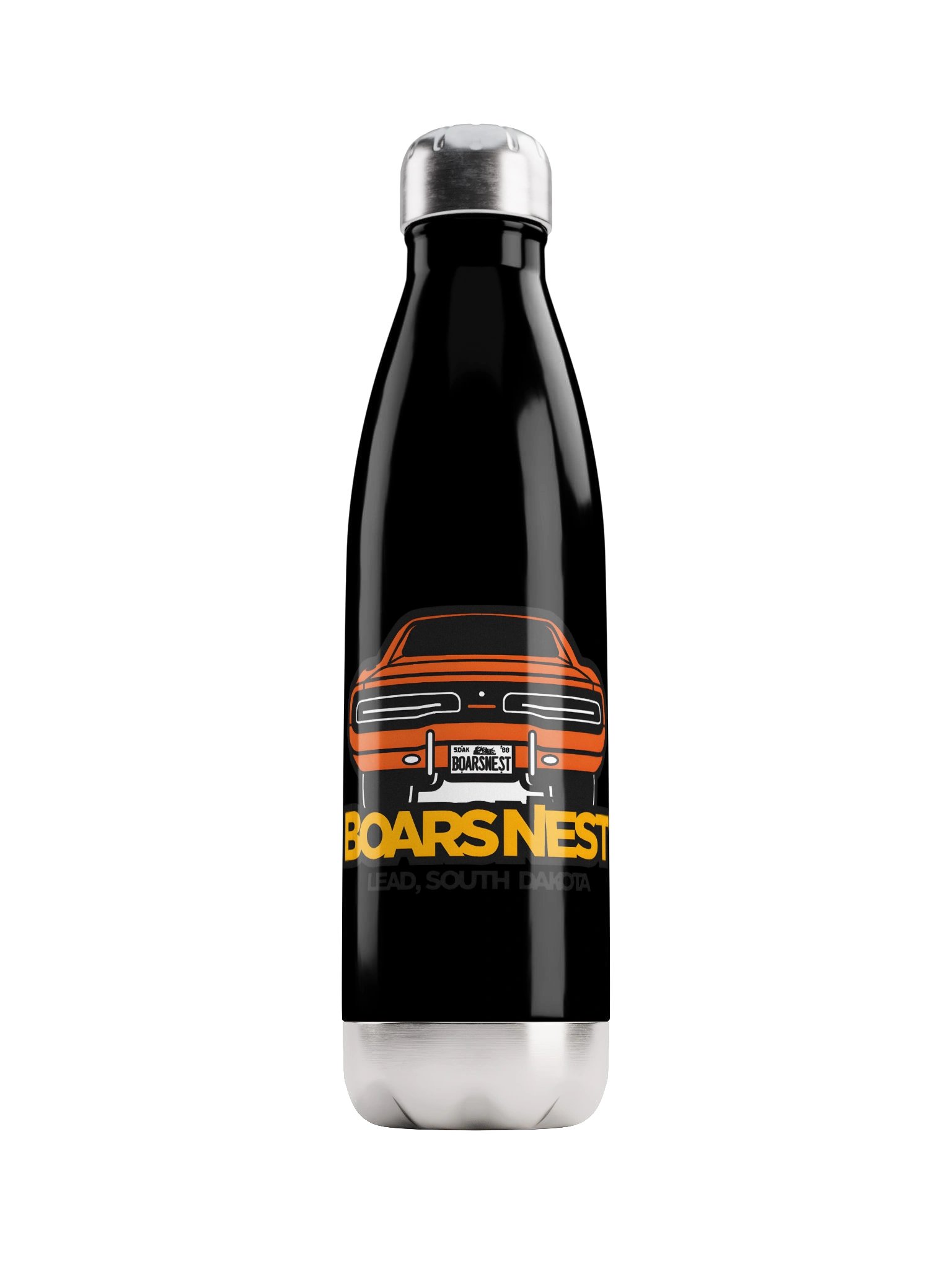 BOARSNEST Stainless Steel Water Bottle - Lead, South Dakota Edition product image (1)