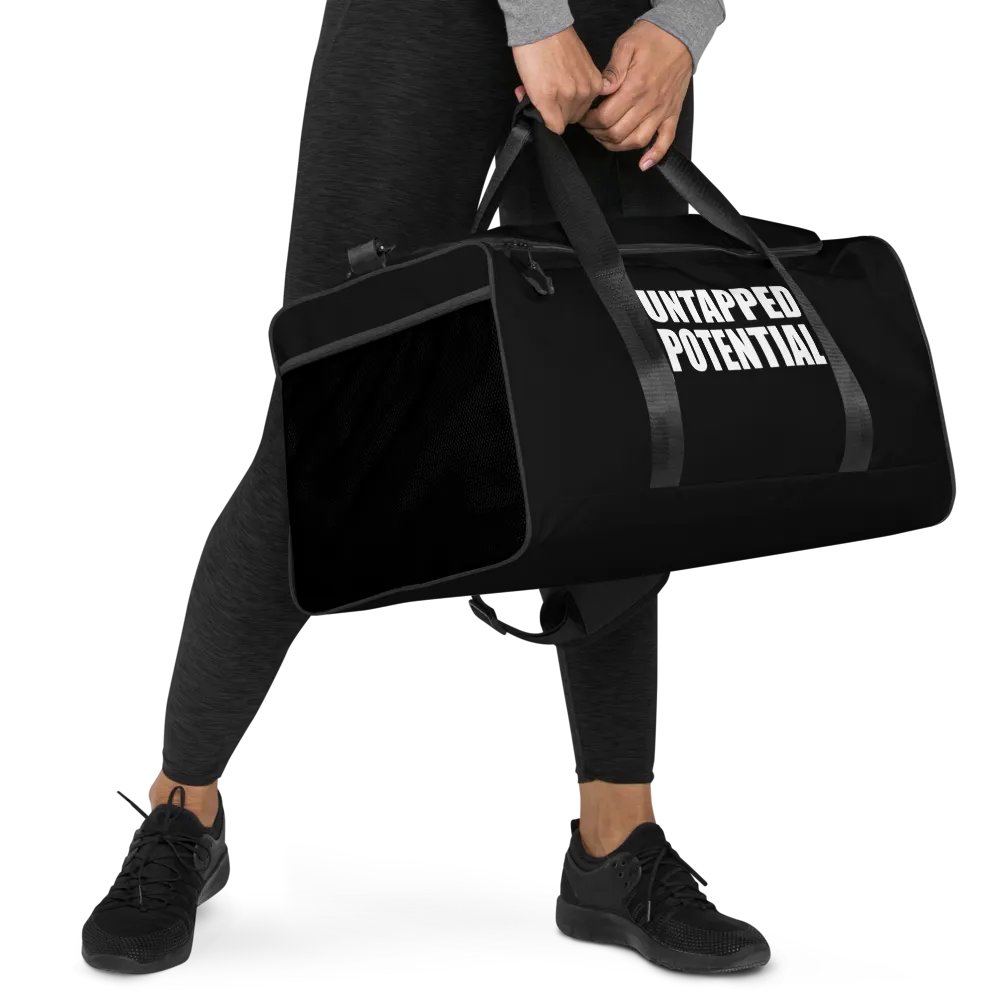 Untapped Potential Black Duffle Bag product image (5)