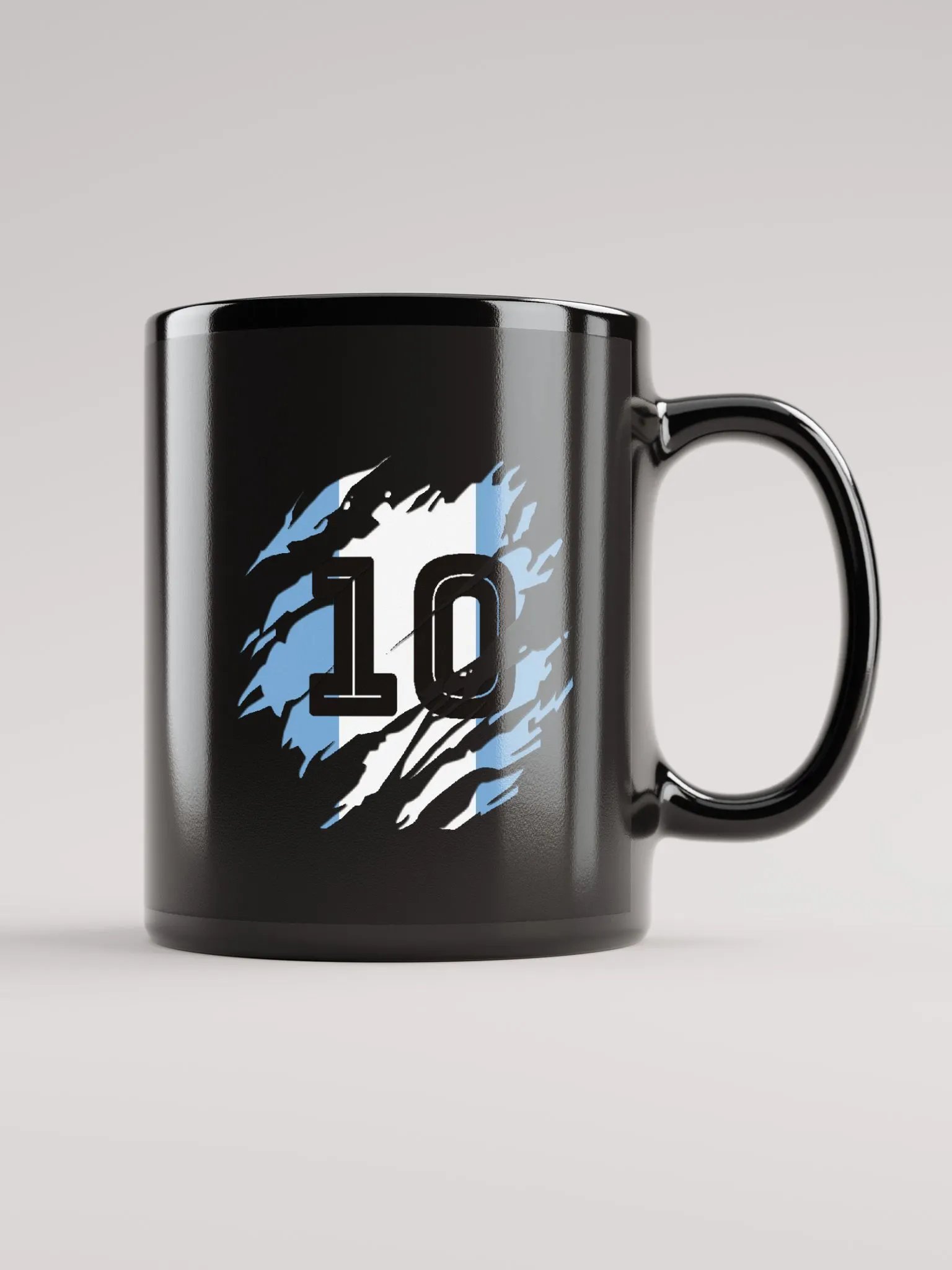 Number 10 Argentina Always | Black Mug product image (2)