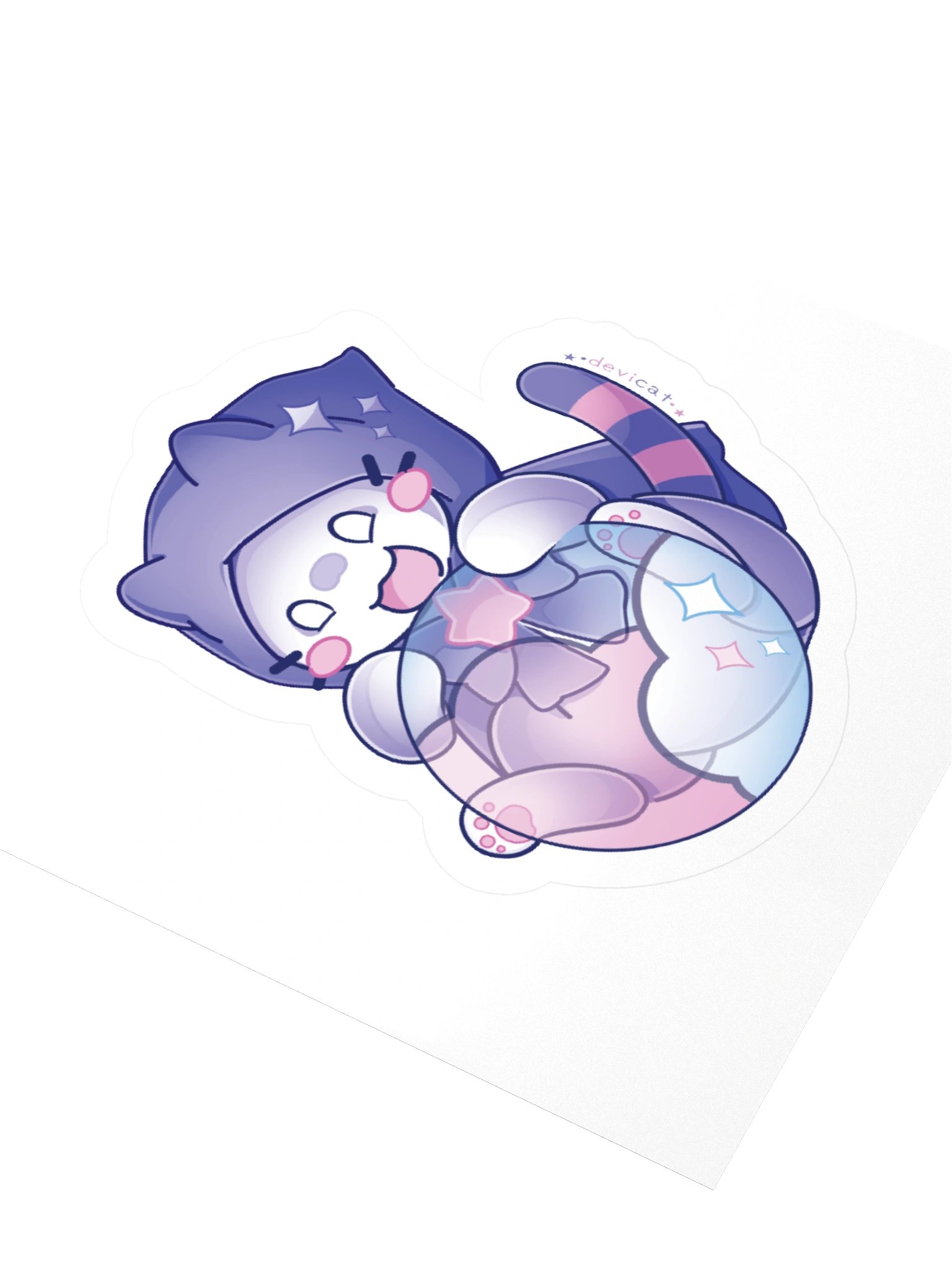 CandiCat Fortune Teller 2025 Sticker product image (3)