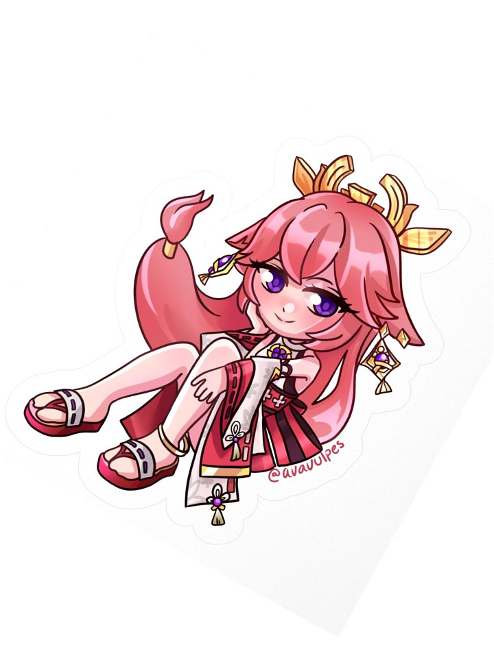Yae Miko Sticker product image (4)